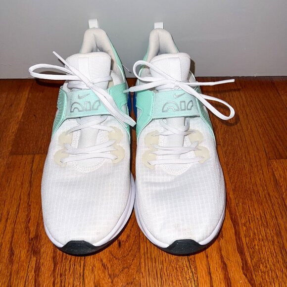 Nike Women's Air Max Shoes Bella White Silver Mint Light Blue Size 10 - Picture 2 of 8